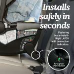 GoMax™ Baseless Infant Car Seat ft. Insta-Install™ Rigid LATCH
