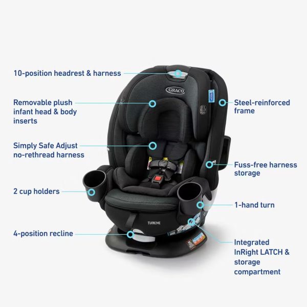 Turn2Me™ 3-in-1 Rotating Car Seat