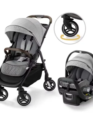 【$9.90 Year-End Clearance | Last Day Only】Graco Premier Merge™ Travel System with SnugRide SnugFit LX Infant Car Seat