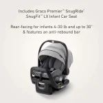 【$9.90 Year-End Clearance | Last Day Only】Graco Premier Merge™ Travel System with SnugRide SnugFit LX Infant Car Seat