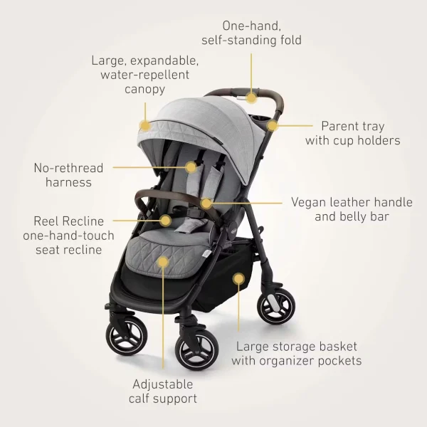 【$9.90 Year-End Clearance | Last Day Only】Graco Premier Merge™ Travel System with SnugRide SnugFit LX Infant Car Seat