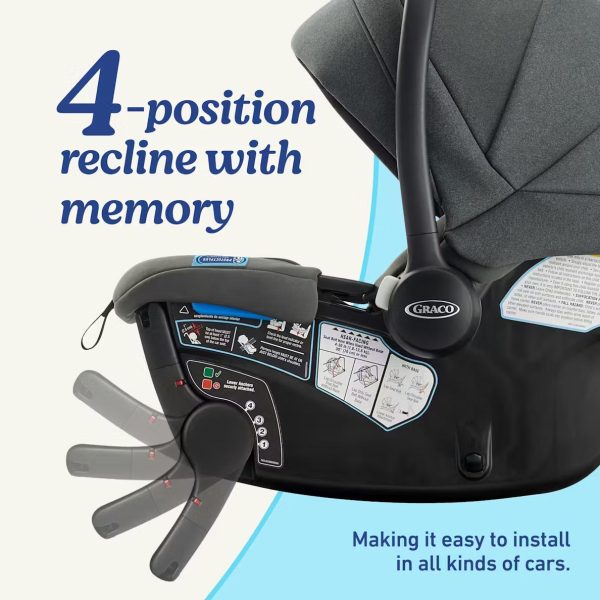 GoMax™ Infant Car Seat ft. Insta-Install™ Rigid LATCH